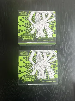 2 x TCG Perfect Order POKEMON CENTRE ETB - Image 3