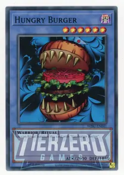 Yugioh Hungry Burger WISU-EN041 Super Rare 1st Edition Near Mint - Image 1