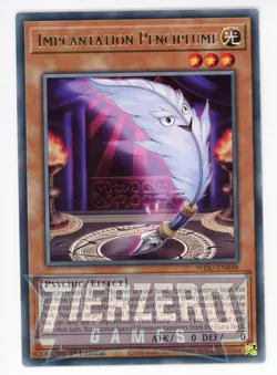 Yugioh Impcantation Penciplume WISU-EN048 Rare 1st Edition Near Mint - Image 1