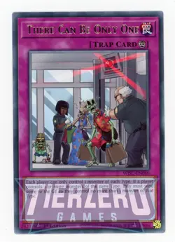 Yugioh There Can Be Only One WISU-EN060 Rare 1st Edition Near Mint - Image 1