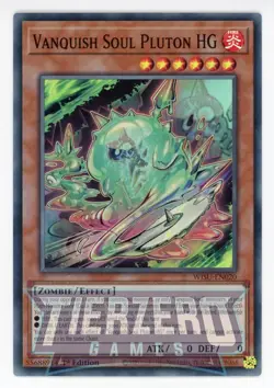 Yugioh Vanquish Soul Pluton HG WISU-EN020 Super Rare 1st Edition Near Mint - Image 1