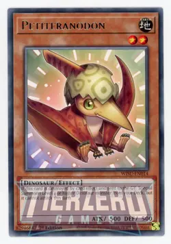 Yugioh Petiteranodon WISU-EN014 Rare 1st Edition Near Mint - Image 1