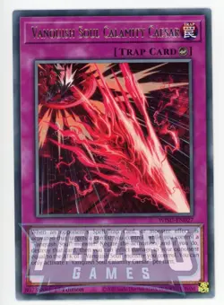 Yugioh Vanquish Soul Calamity Caesar WISU-EN027 Rare 1st Edition Near Mint - Image 1