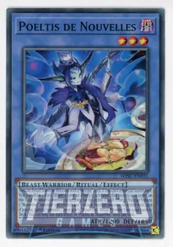 Yugioh Poeltis de Nouvelles WISU-EN031 Super Rare 1st Edition Near Mint - Image 1