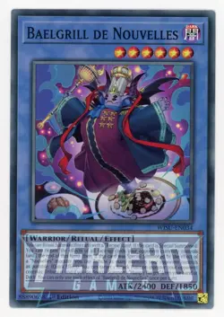 Yugioh Baelgrill de Nouvelles WISU-EN034 Super Rare 1st Edition Near Mint - Image 1