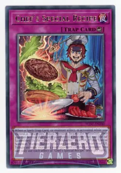 Yugioh Chef's Special Recipe WISU-EN040 Rare 1st Edition Near Mint - Image 1