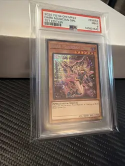 Yu-Gi-Oh! Dark Magician Girl (Alternate Art) MP24-EN053 1st Ed PSA 9 MINT - Image 1