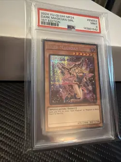 Yu-Gi-Oh! Dark Magician Girl (Alternate Art) MP24-EN053 1st Ed PSA 9 MINT - Image 2
