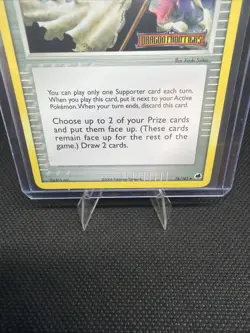 Pokemon ISLAND HERMIT Ex Dragon Frontiers REVERSE HOLO - STAMPED Card 76/101 - Image 3