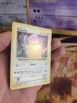 Pokemon Karte Card Pikachu Shadowless Base Set English Englisc Wotc japanese Exc - Image 4