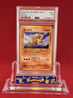 2000 POKEMON Japanese Neo 3 ENTEI Promo Card #244 PSA 7 - Image 1