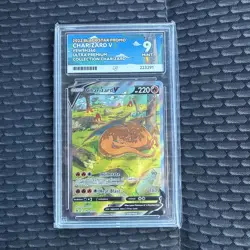 Charizard V SWSH260 ACE 9 Black Star Promo Ultra Premium Collection Pokemon Card - Image 1