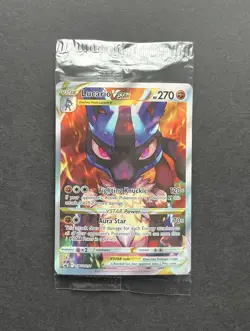 Lucario VSTAR SWSH291 Pokemon Sword & Shield Promo Card Holo (Sealed) - Image 1
