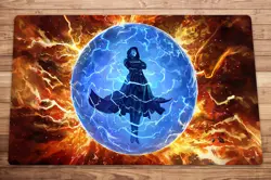 Force of Negation Trading Card Game MTG Playmat TCG CCG Mat Free Bag - Image 1