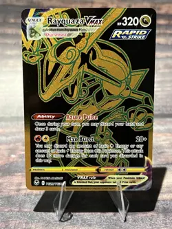 Pokemon TCG Rayquaza Vmax (Secret) TG29/TG30 Silver Tempest Trainer Gallery - Image 1