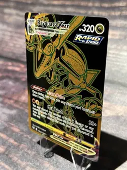 Pokemon TCG Rayquaza Vmax (Secret) TG29/TG30 Silver Tempest Trainer Gallery - Image 3