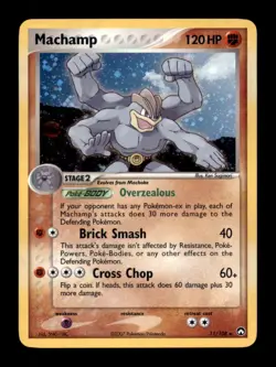 MACHAMP 11/108 HOLO R POWER KEEPERS POKEMON HOLO NM/M - Image 1