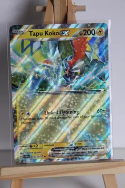 Pokemon TCG Journey Together 051/159 Tapu Koko EX Holo - Image 1