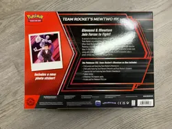 1 Box: Pokemon TCG Team Rocket's Mewtwo EX Box NEW FACTORY SEALED 4 Booster - Image 2