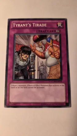 Tyrant's Tirade (STOR-EN078) - Common Near Mint! Yu-Gi-Oh! - Image 1