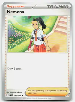 Pokemon Nemona Common SV01: Scarlet & Violet Base Set 180/198 LP - Image 1