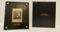 Yu-Gi-Oh! 25th - Dark Magician Stainless Steel Card - Japan - Limited 2843/10000 - Image 2