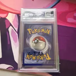 1999 Pokemon TCG Ninetales Holo Rare Card 12/102 Base Set Vintage PSA 8 - Image 2