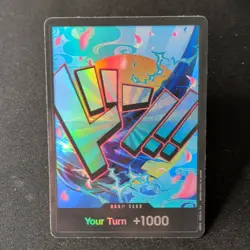 Bandai Don!! Card Yamato Premium Booster -The Best- Don!! Foil Your Turn +1000 - Image 1