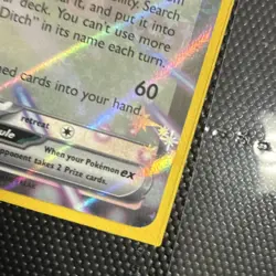 Pokemon Meowth EX 062/088 Holo Card EN 2016 170 HP Last-Ditch Catch Tuck Tail - Image 2