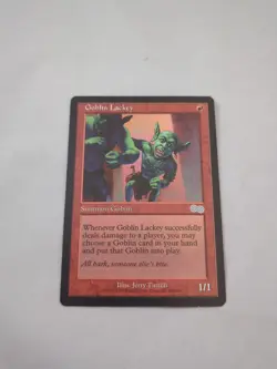 Goblin Lackey Urza's Saga MP - Magic the Gathering MtG - Image 2