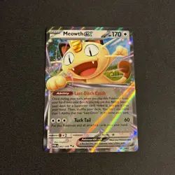 Meowth EX 062/088 Perfect Order Pokemon TCG Double Rare NM/M - Image 1