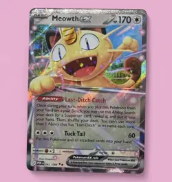 Meowth EX 062/088 Pokemon TCG : Perfect Order NM - Image 1