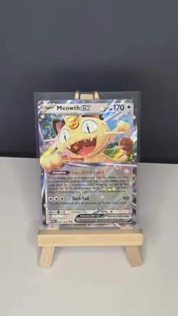 Pokemon TCG Perfect Order Meowth EX 062/088 NM English Card - Image 1