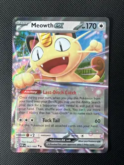 Meowth ex 062/088 - Perfect Order - Pokemon TCG NM - Image 1