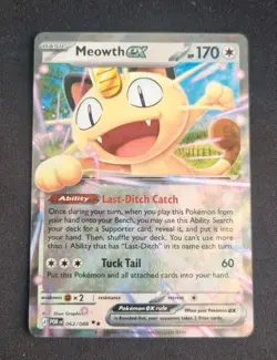 Meowth ex 062/088 - Perfect Order - Pokemon TCG NM - Image 1