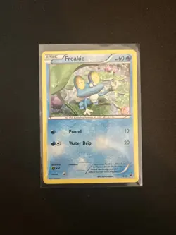 Pokemon TCG - Froakie 4/12 Holo Rare - Mcdonalds 2013 Promo - Image 1