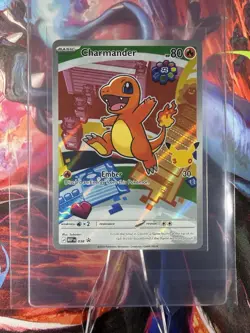 Pokemon First Partner Illustration Collection MEP Charmander 38 Black Star Promo - Image 1