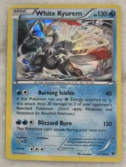 Pokemon TCG - WHITE KYUREM - #21/124 - Fates Collide Holo Rare - Image 2