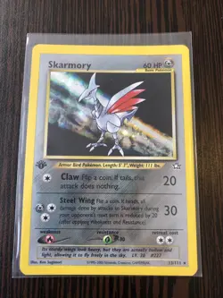 Skarmory 13/111 - 1st Edition - Holo - Neo Genesis - Pokemon TCG - Image 2