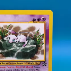 Pokemon Black Star Promo Mew #47 No Gameplay! 1 Owner!! Must see!! 😳 - Image 3