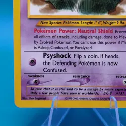 Pokemon Black Star Promo Mew #47 No Gameplay! 1 Owner!! Must see!! 😳 - Image 4