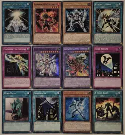 YuGiOh 12 Card Elemental HERO and Related Card Set/Lot - Image 1