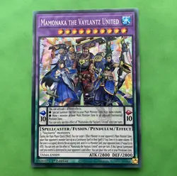 Yu-Gi-Oh! Mamonaka the Vaylantz United TAMA-EN009 Collector Rare 1st Edition - Image 1