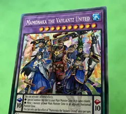 Yu-Gi-Oh! Mamonaka the Vaylantz United TAMA-EN009 Collector Rare 1st Edition - Image 3