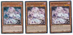 Yugioh Ghost Reaper & Winter Cherries DUDE-EN002 Ultra Rare 1st Edition LP X3 - Image 1