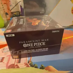 One Piece TCG Booster Box OP-02 Paramount War New and Sealed - Image 4