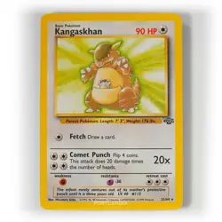 Pokemon - Kangaskhan - Non Holo - 21/64 - Jungle - Rare Card - Image 1