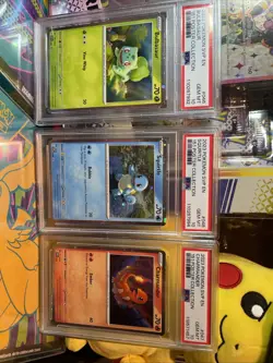 Pokemon 151 Poster Collection Promo 3 Card Set PSA 10 - Image 2