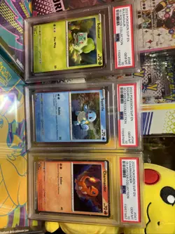 Pokemon 151 Poster Collection Promo 3 Card Set PSA 10 - Image 4