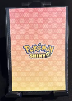 Rare Pokemon Shiny Full Art Lucario Low Pop Cracked Ice Holo Card ⭐ - Image 2